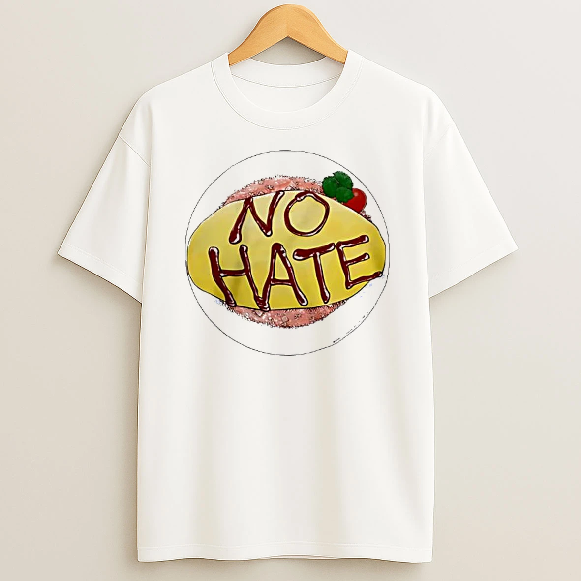 Awesome No Hate Food Tshirt Hoodie