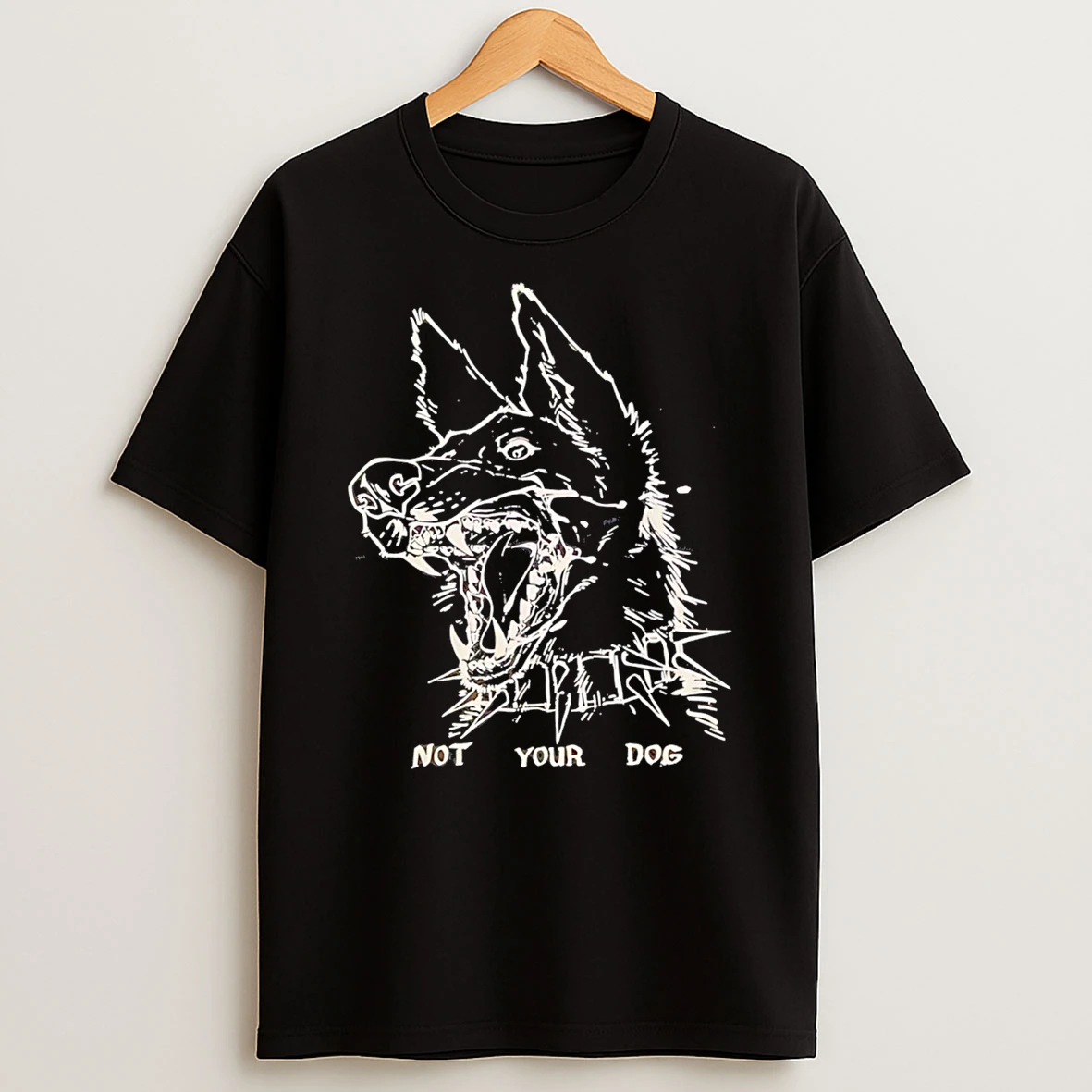Awesome Not Your Dog Classic Vintage Tshirt Hoodie
