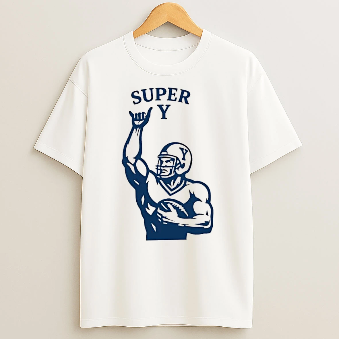 Awesome Super Y Brigham Young University Tshirt Hoodie
