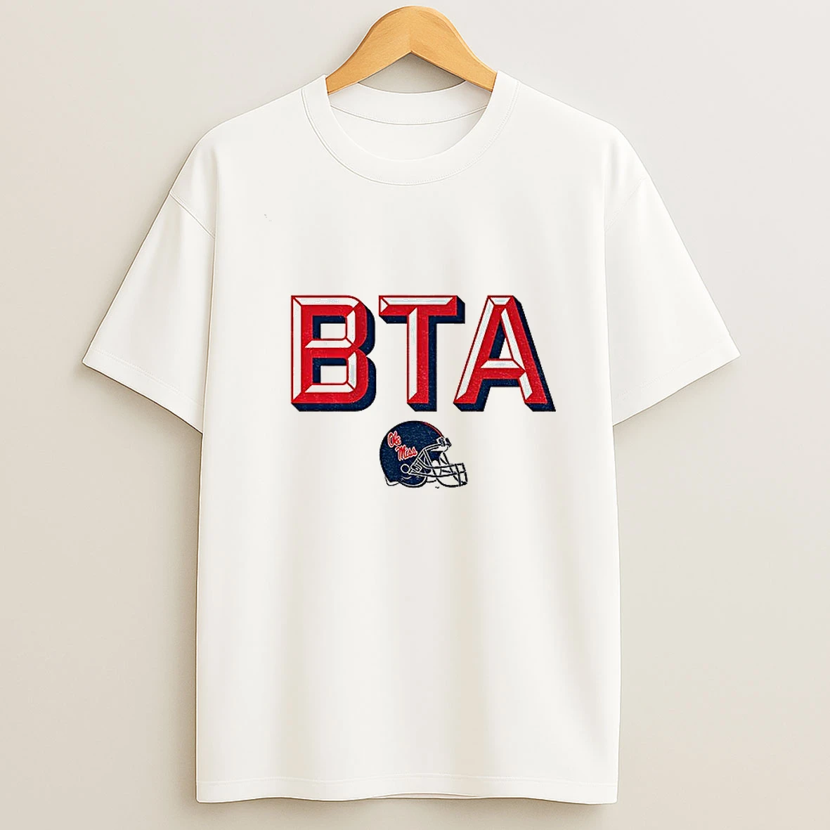 Bta Ole Miss Rebels Football Helmet Nfl 2025 Tshirt Hoodie