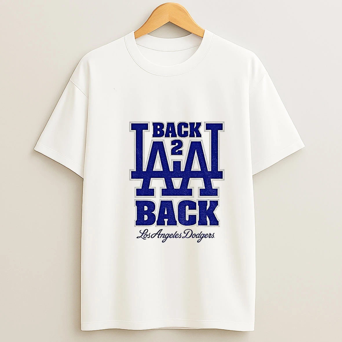 Back 2 Back Los Angeles Dodgers 2025 World Series Champions Mlb Tshirt Hoodie