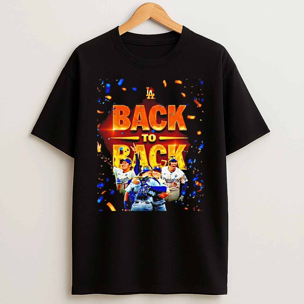 Back To Back The World Series 2025 Los Angeles Dodgers Tshirt Hoodie