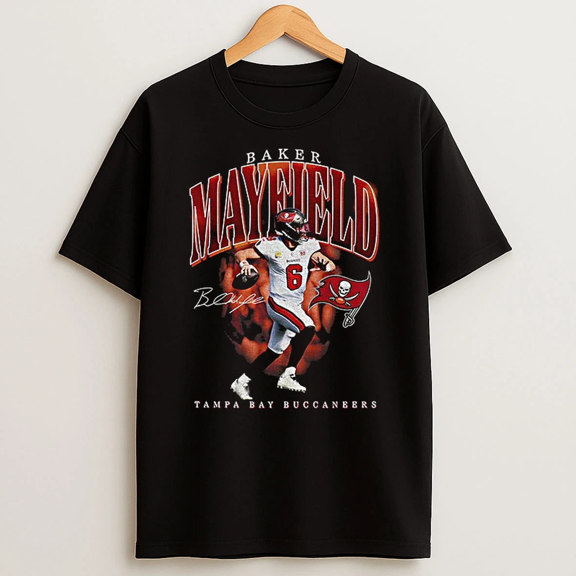 Baker Mayfield Tampa Bay Buccaneers Football Nfl Signature Game Day Tshirt Hoodie