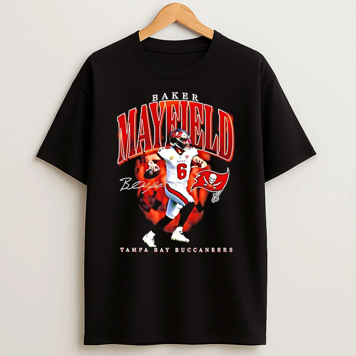 Baker Mayfield Tampa Bay Buccaneers Signature Graphic Tshirt Hoodie