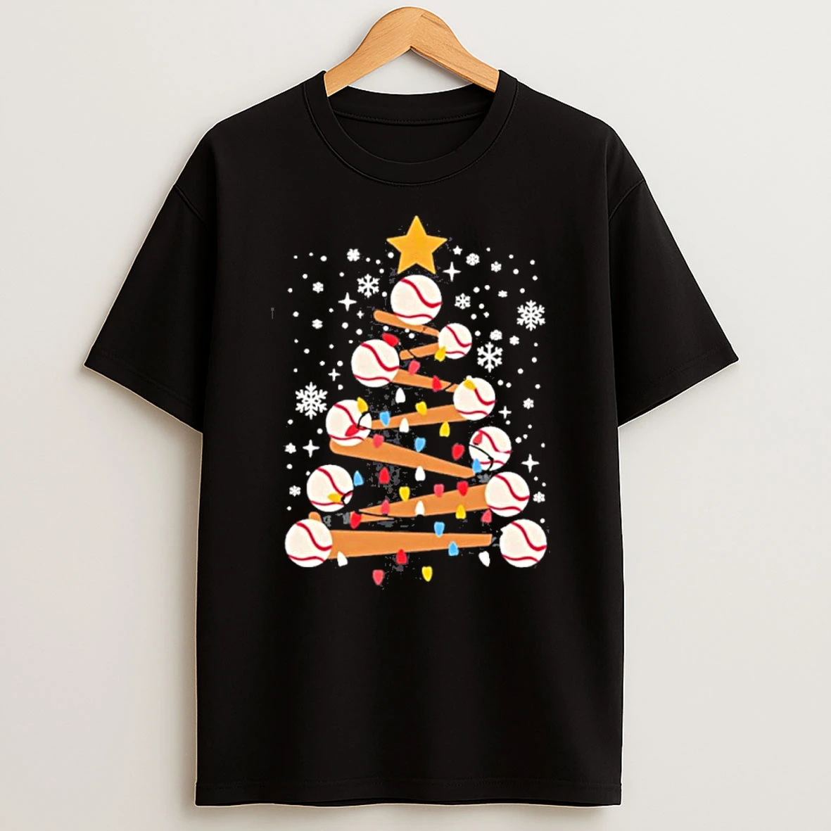 Ball Tree Light Christmas Tshirt Hoodie