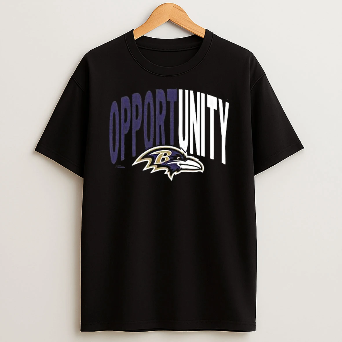 Baltimore Ravens 2025 Inspire Change Opportunity Tri Blend Tshirt Hoodie