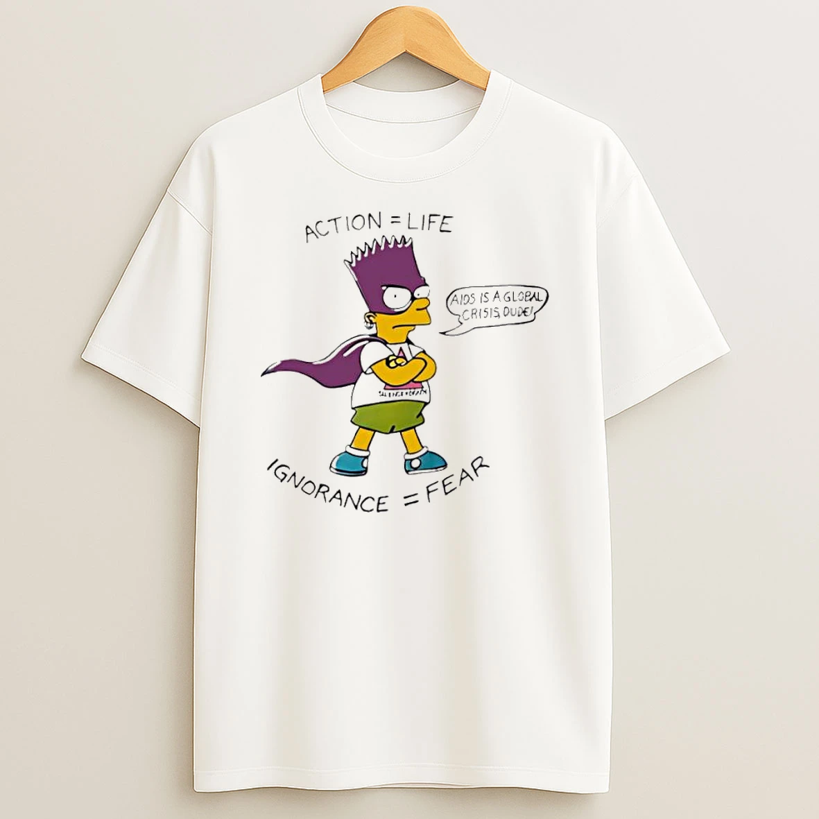 Bart Action Life Ignorance Fear Tshirt Hoodie