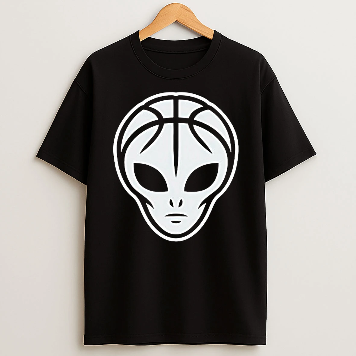Basketball Alien Tshirt Hoodie
