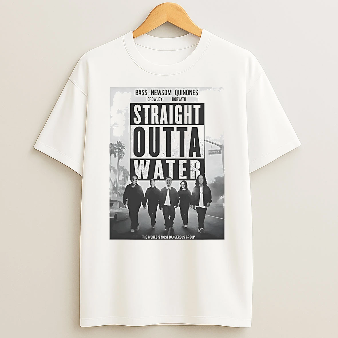 Bass Newsom Quinones Straight Outta Water Circle Tshirt Hoodie