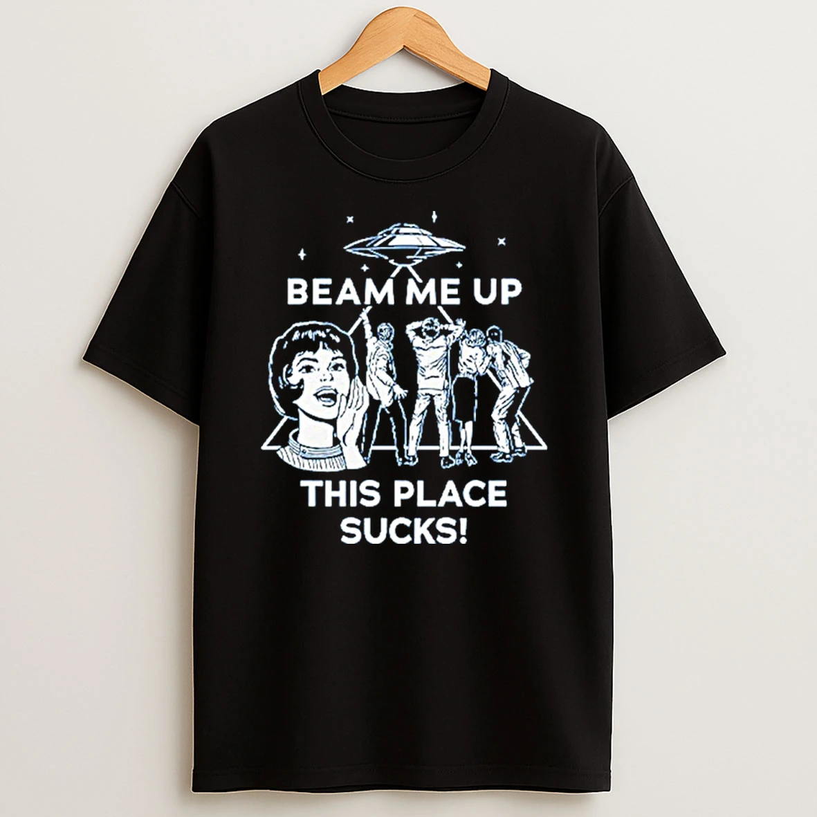 Beam Me Up This Place Sucks Robin Buckley Tshirt Hoodie