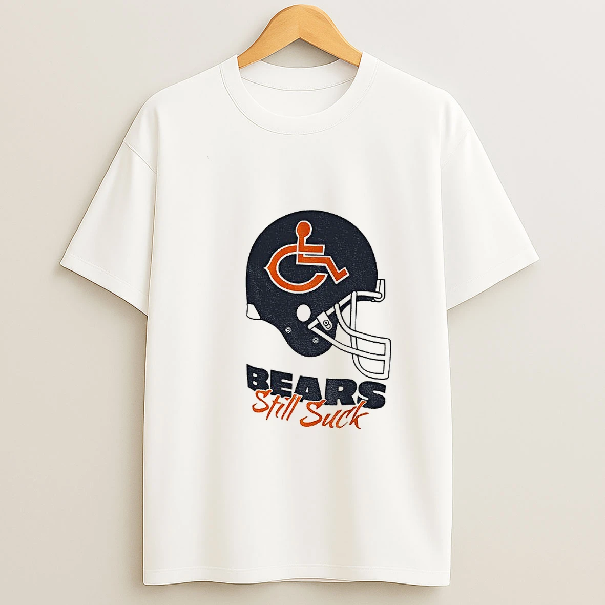 Bears Still Suck Chicago Bears Nfl Football Helmet 2025 Cartoon Tshirt Hoodie