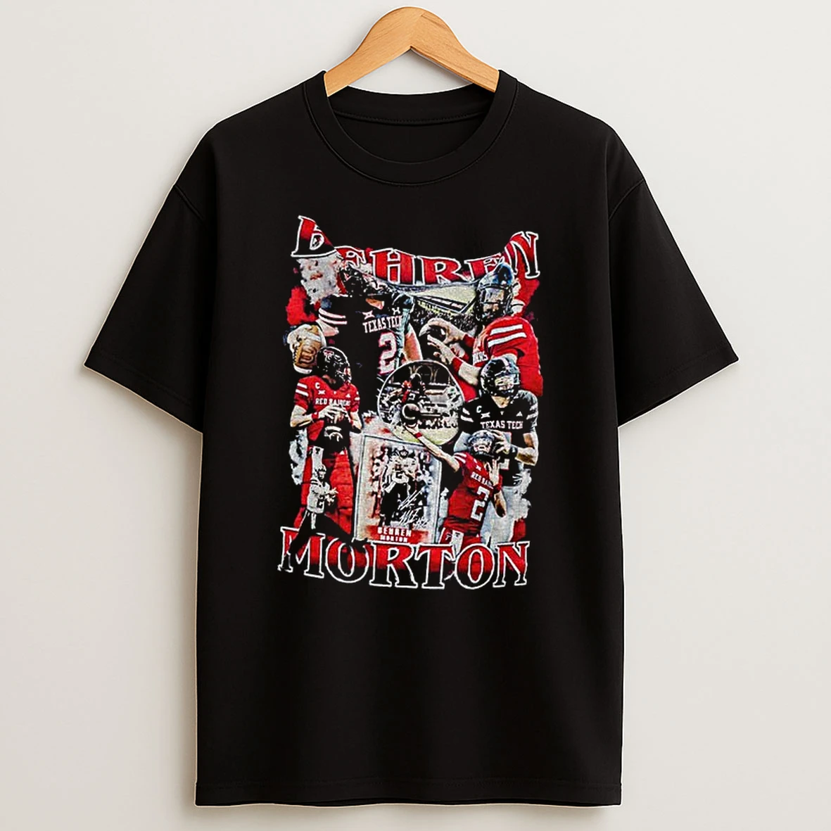 Behren Morton Texas Tech Raiders Graphic Png Tshirt Hoodie