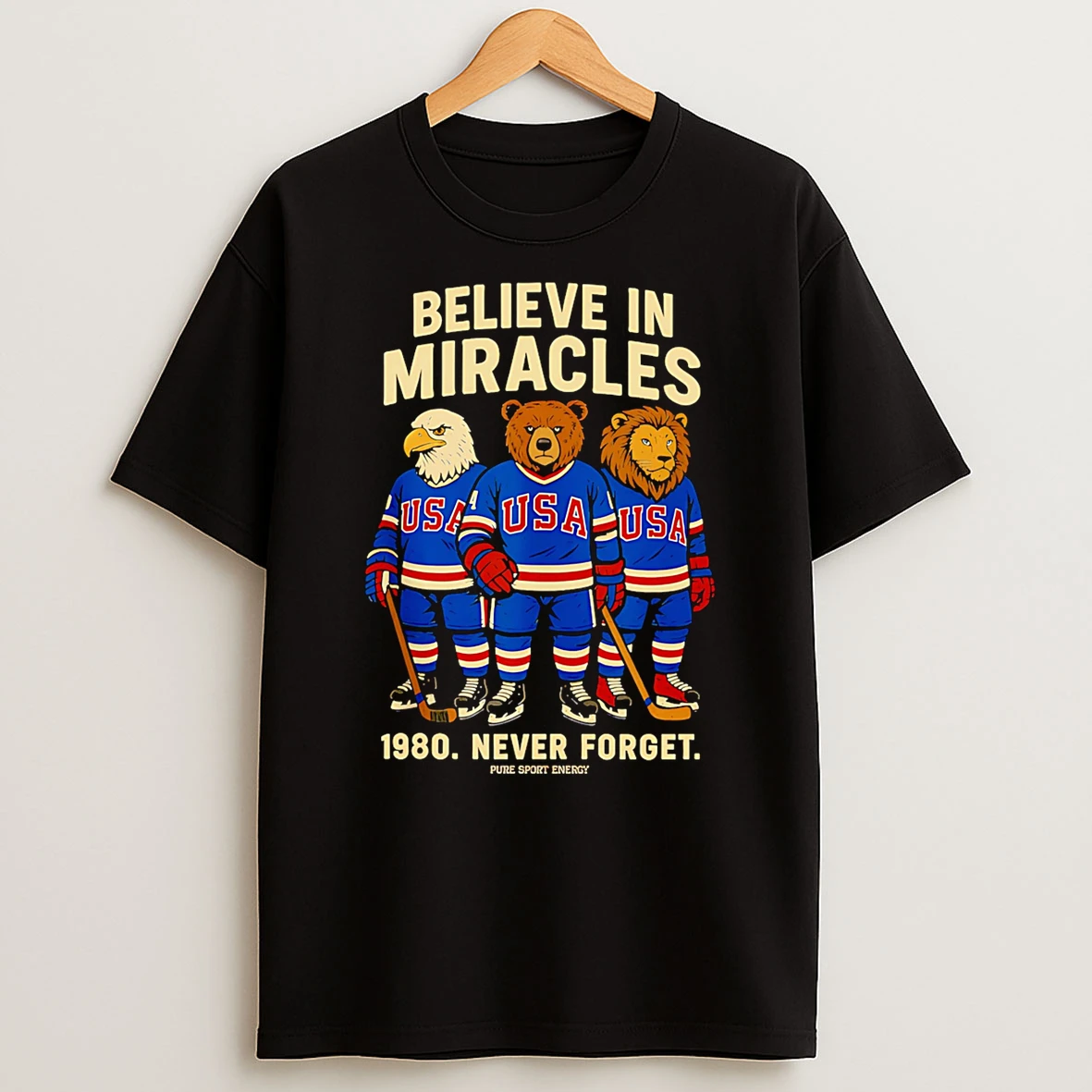 Believe In Miracles 1980 Never Forget Tshirt Hoodie