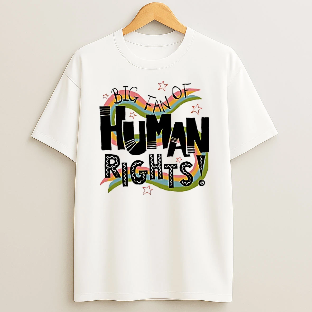 Big Fan Of Human Rights Tshirt Hoodie