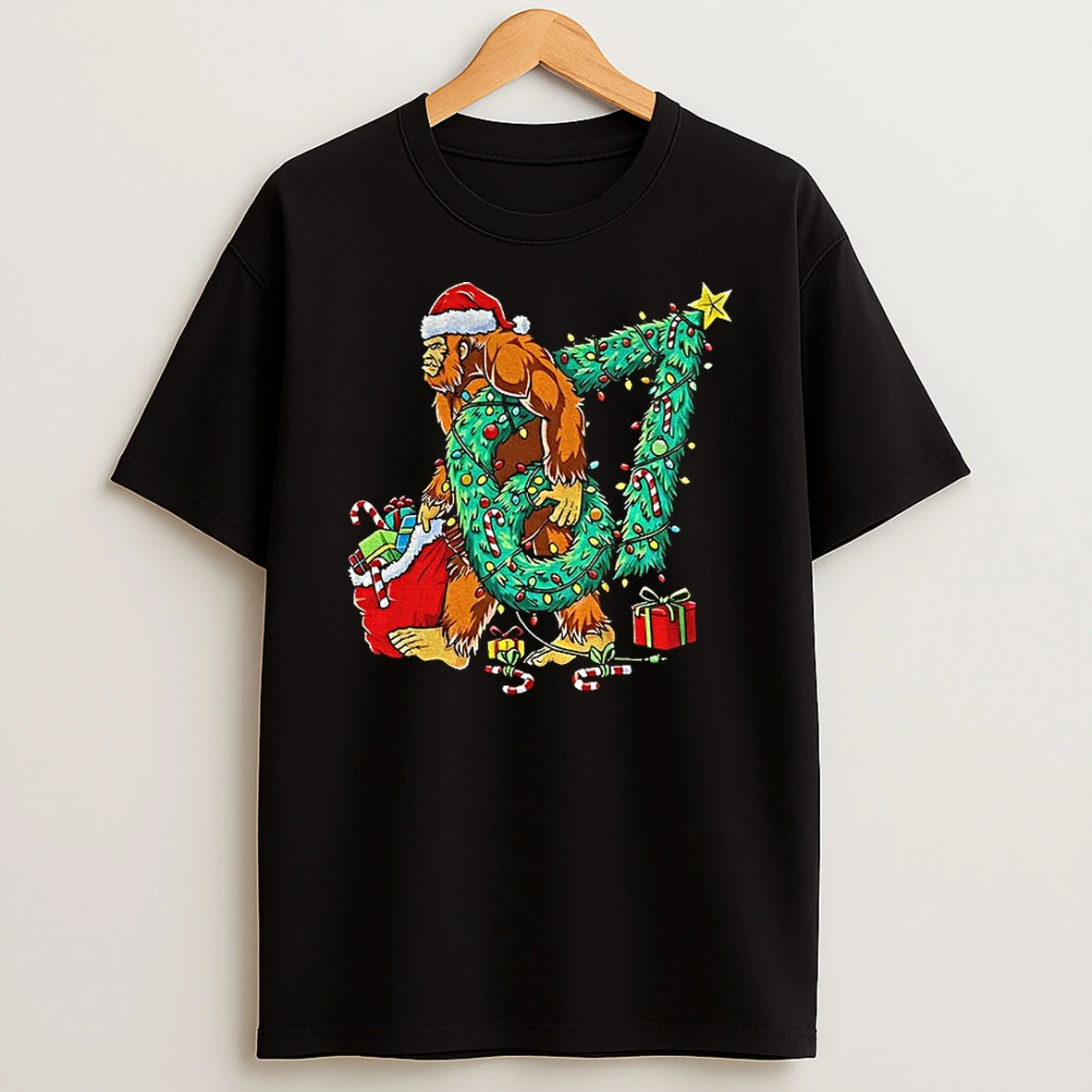 Bigfoot 67 Meme Christmas Tshirt Hoodie