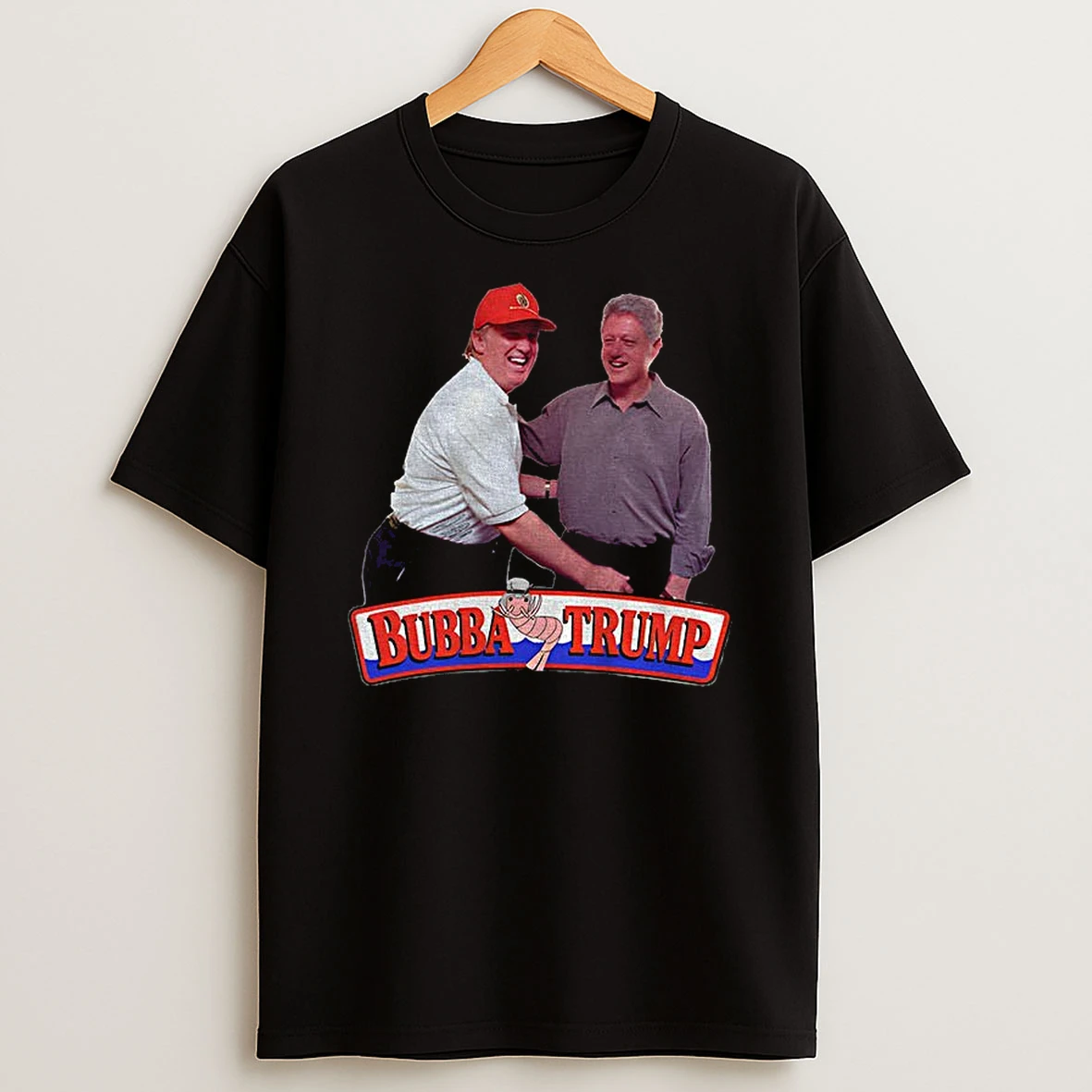 Bill Clinton And Donald Trump Bubba Trump Big Beautiful Bill Funny Political Tshirt Hoodie