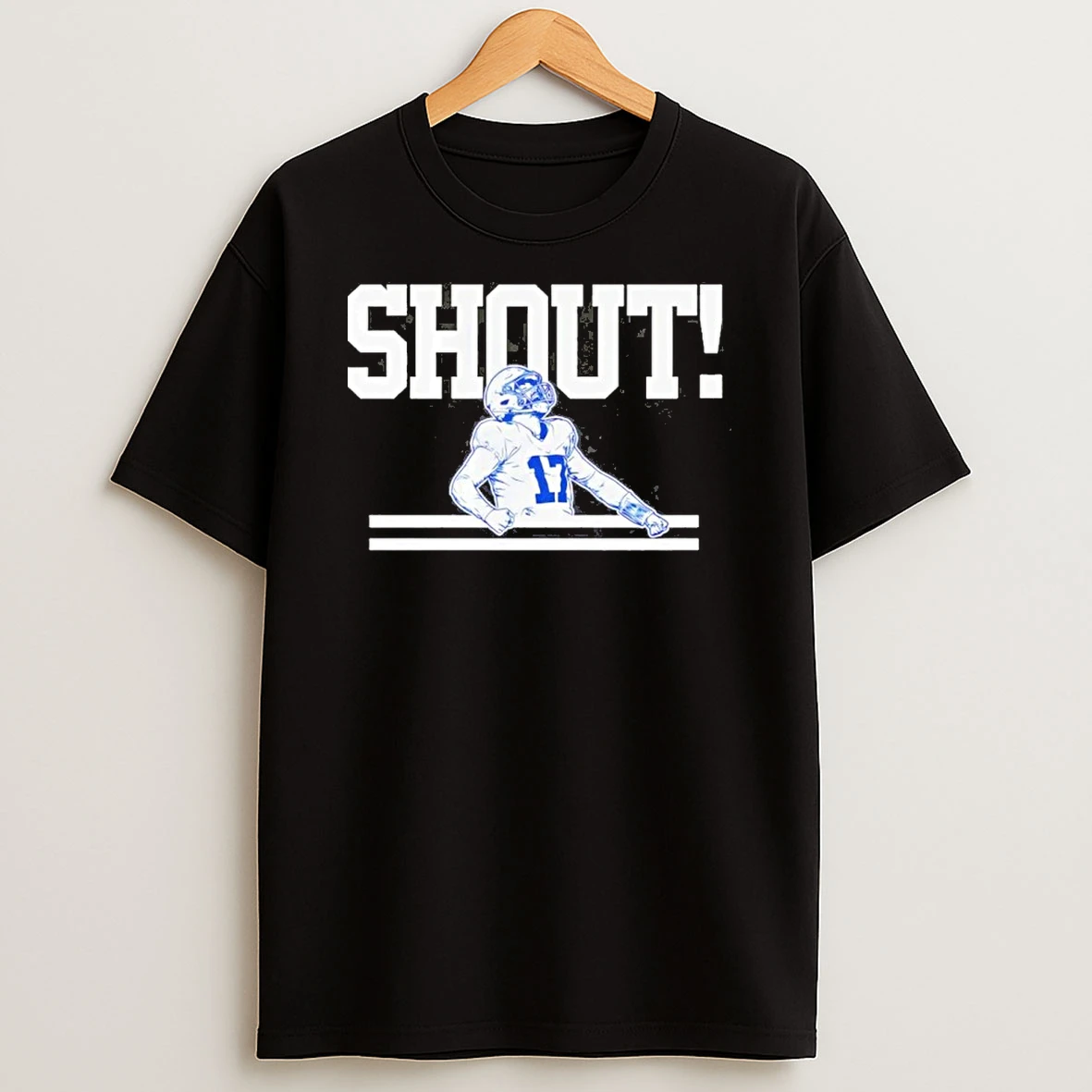 Bills Josh Allen Shout Tshirt Hoodie
