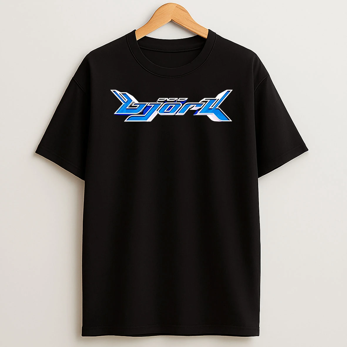 Bjork Blue Post Logo Tshirt Hoodie