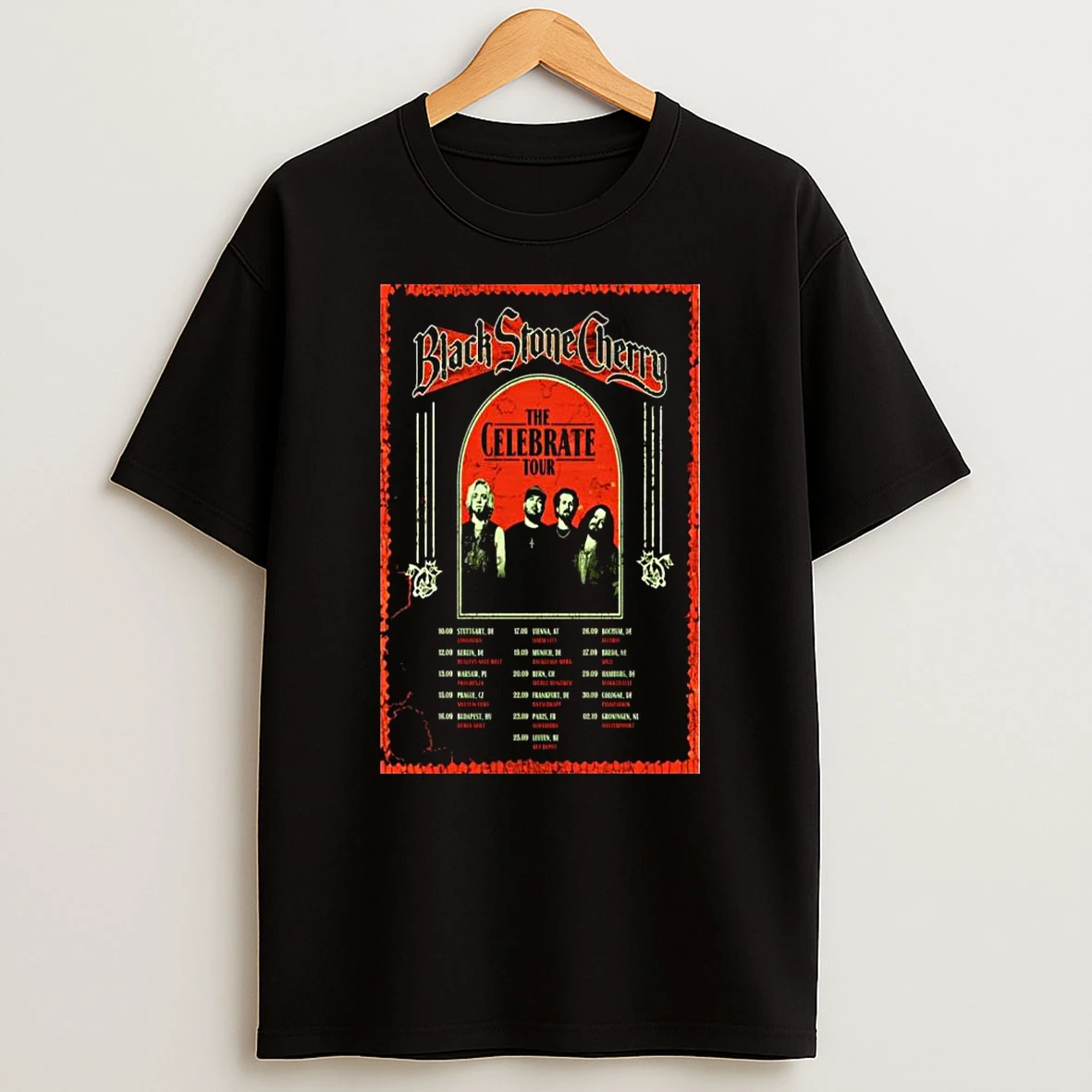 Black Stone Cherry The Celebrate Tour 2026 Tshirt Hoodie