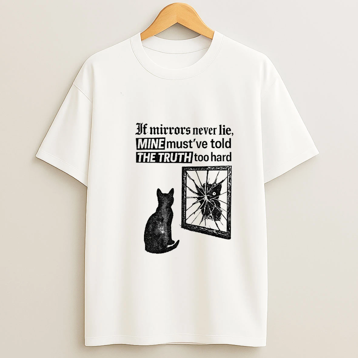 Black Cat Im Not Everything You Expect Me To Be Maybe Im Something Better Or Maybe Something Worse Vintage Tshirt Hoodie