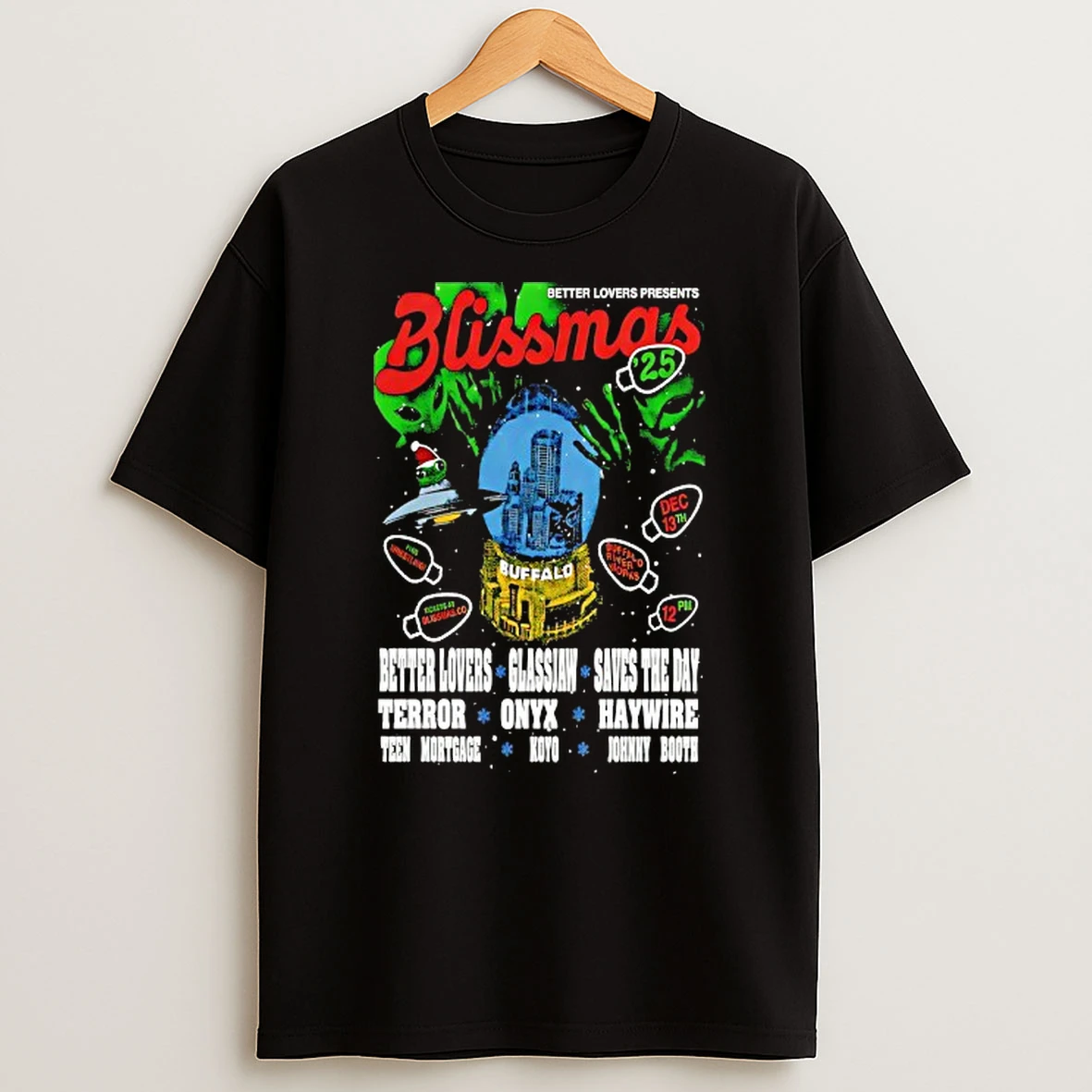 Blissmas With Better Love In Buffalo Ny On Dec 13 2025 Tshirt Hoodie