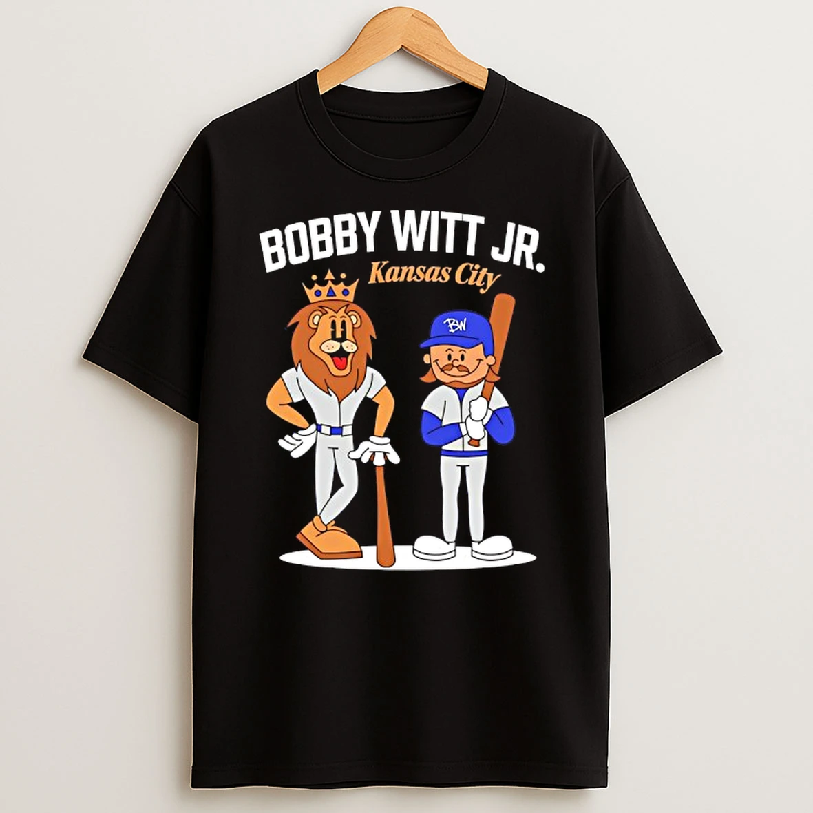 Bobby Witt Jr Kansas City Royals Superstar Cartoon Tshirt Hoodie