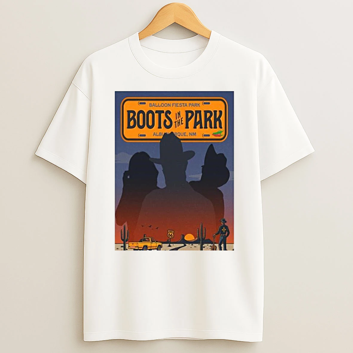 Boots In The Park Albuquerque Nm May 15 16 2026 Concert Tshirt Hoodie