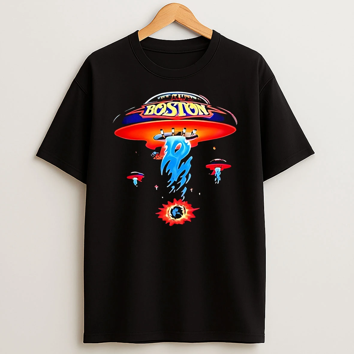 Boston Band Logo Tshirt Hoodie