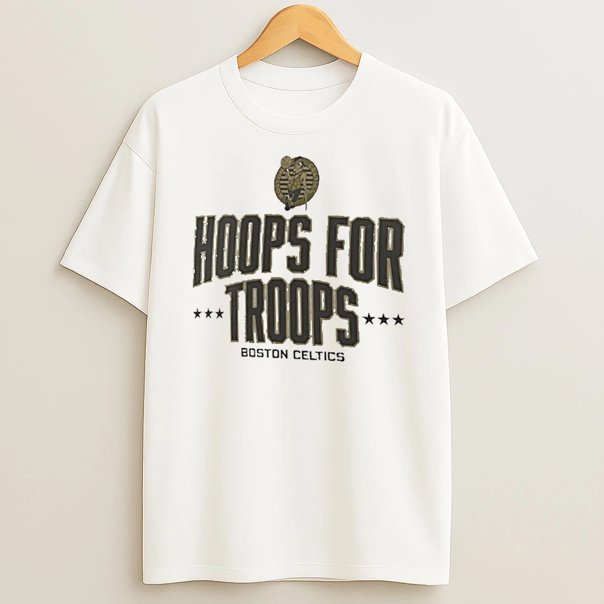 Boston Celtics X Nba Hoops For Troops Tshirt Hoodie