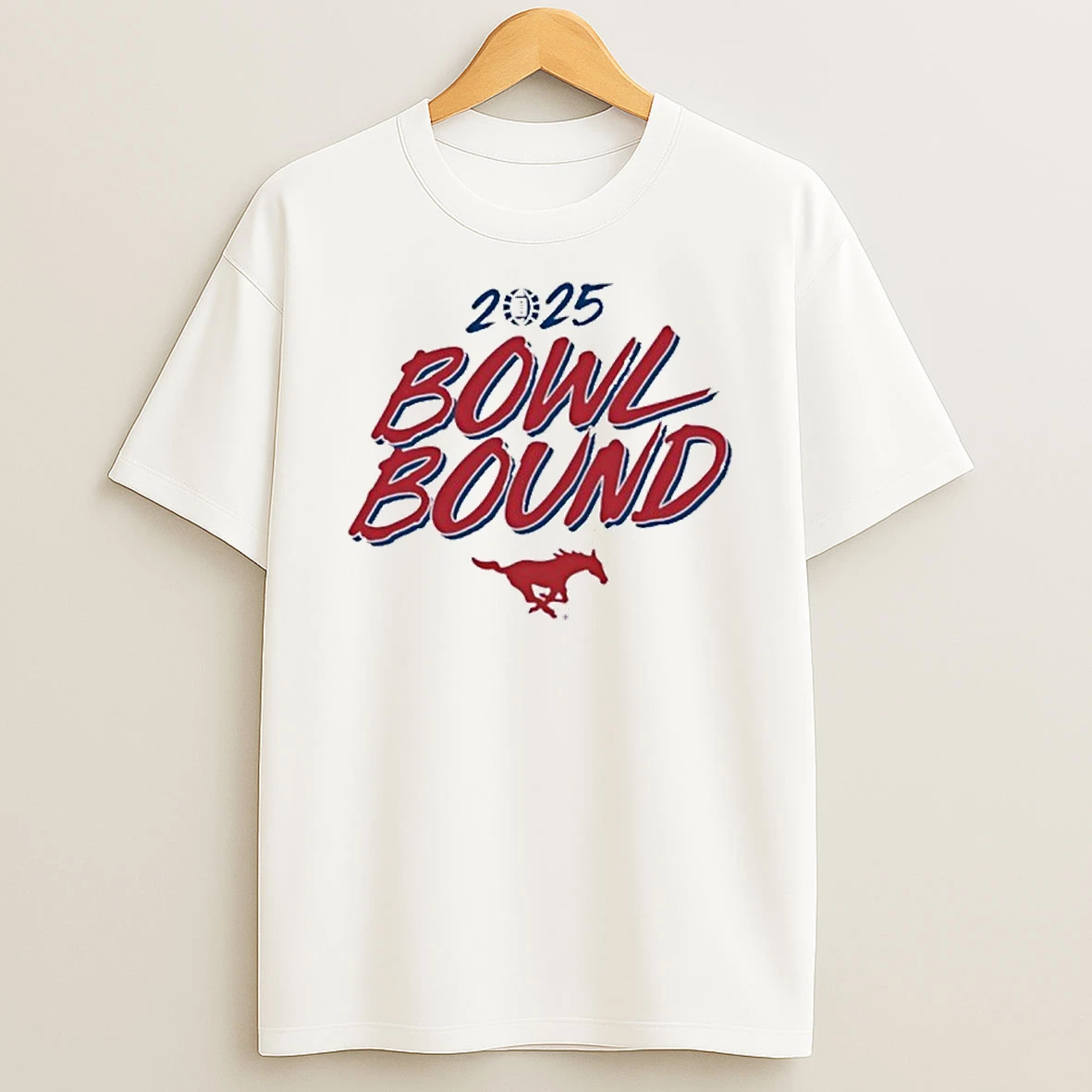 Bowl Season 2025 Smu Mustangs Football Bound Tshirt Hoodie