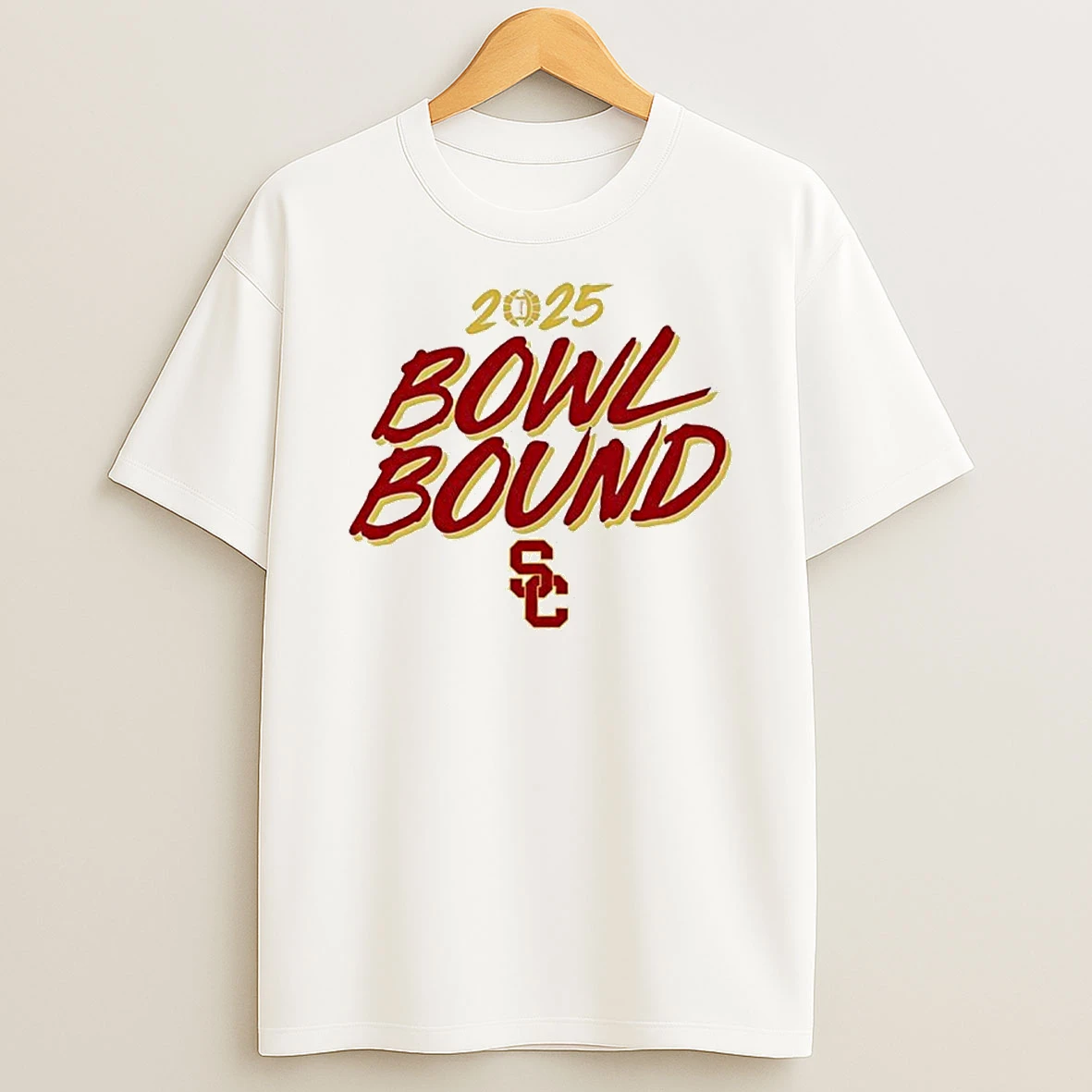 Bowl Season 2025 Usc Trojans Football Bound Tshirt Hoodie