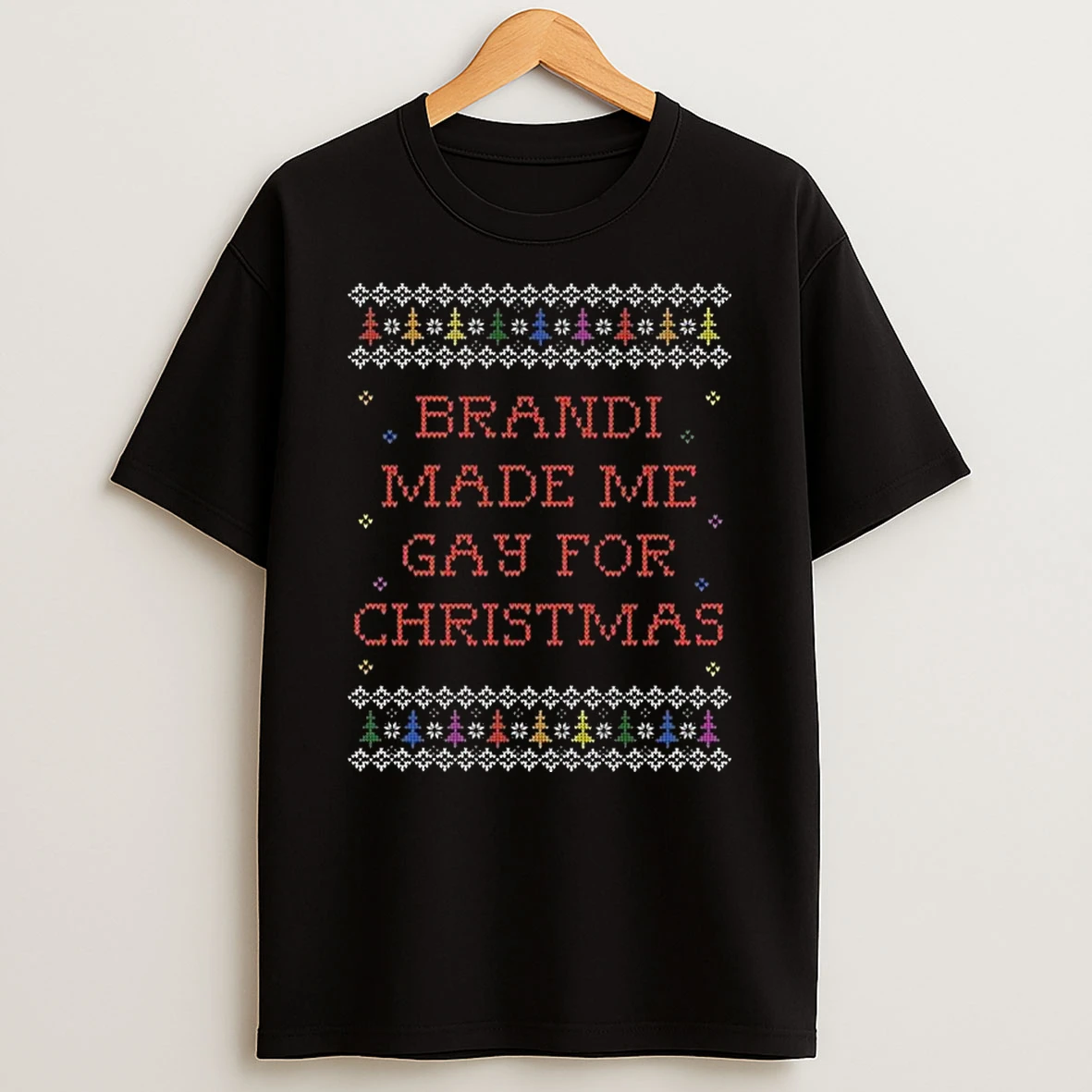 Brandi Carlile Made Me Gay For Christmas Tshirt Hoodie