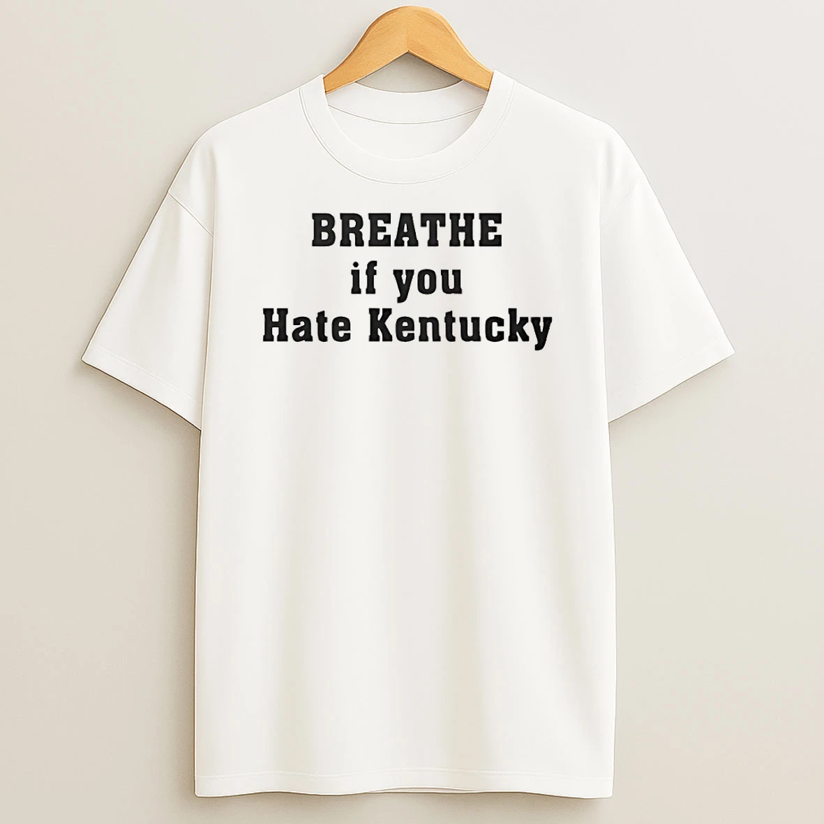 Breathe If You Hate Kentucky Circle Tshirt Hoodie