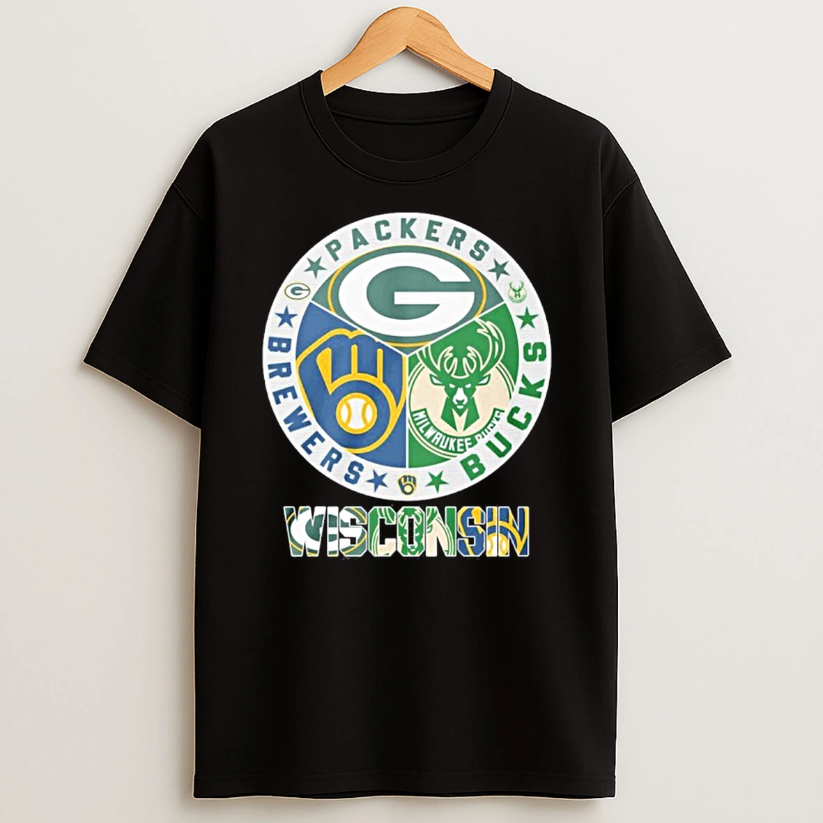 Brewers Packers And Bucks 2025 Tshirt Hoodie