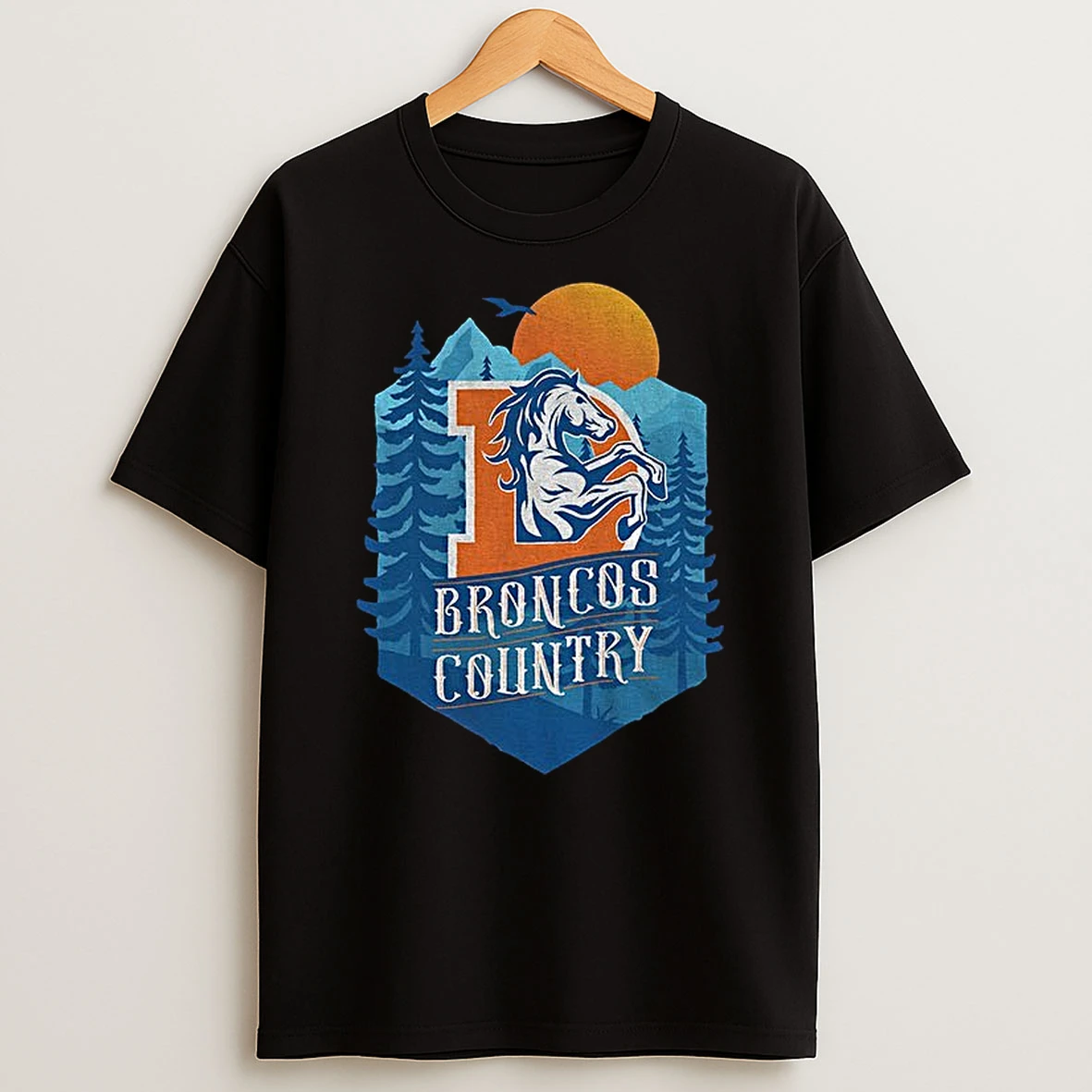 Broncos Country Denver Broncos Nfl Football Christmas Tree Tshirt Hoodie