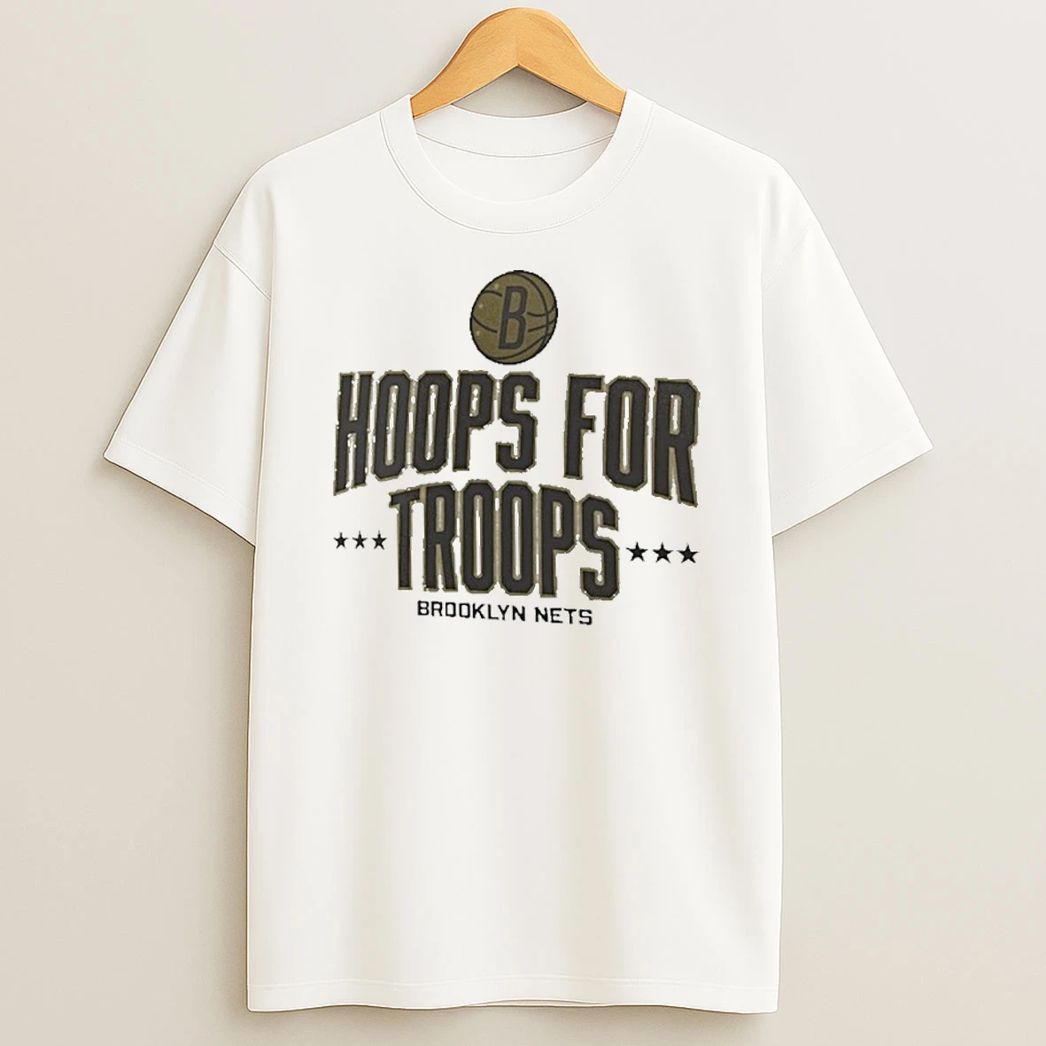 Brooklyn Nets X Nba Hoops For Troops Tshirt Hoodie
