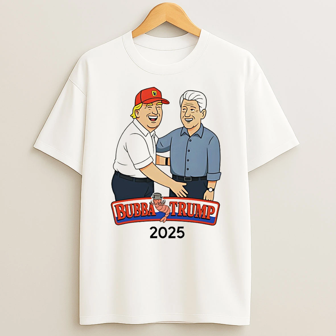 Bubba Trumb 2025 Funny Political Xmas Tshirt Hoodie