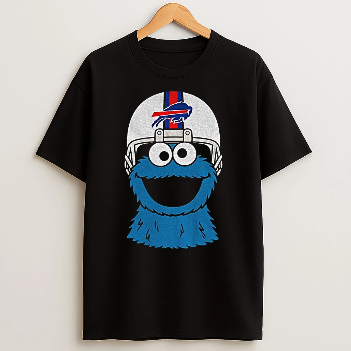 Buffalo Bills Cookie Monster Nfl Football 2025 Game Day Tshirt Hoodie