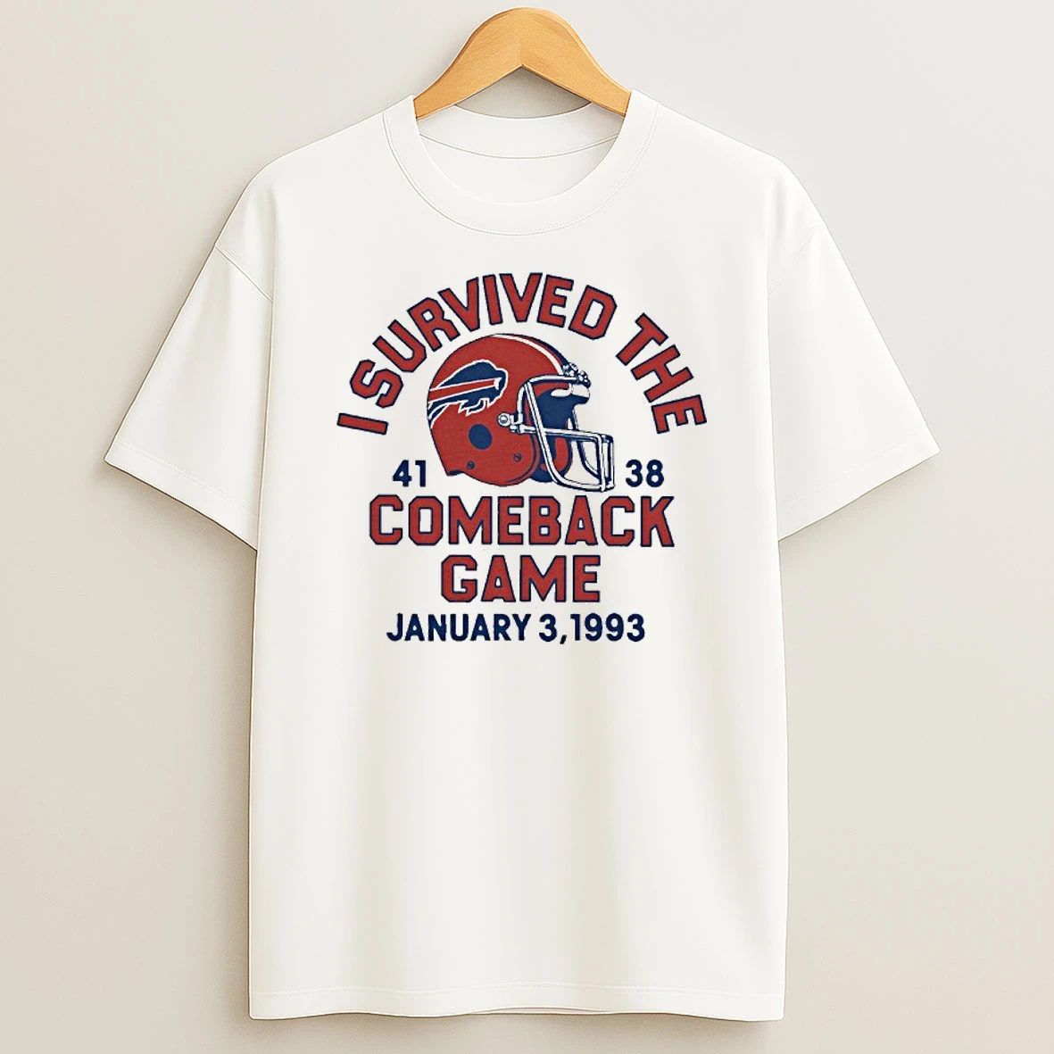 Buffalo Bills I Survived The Comeback Game Tshirt Hoodie