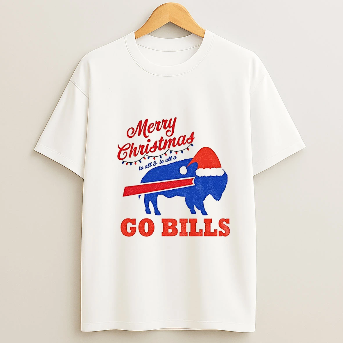 Buffalo Bills Mascot To All And To All A Go Bills Merry Christmas Tshirt Hoodie