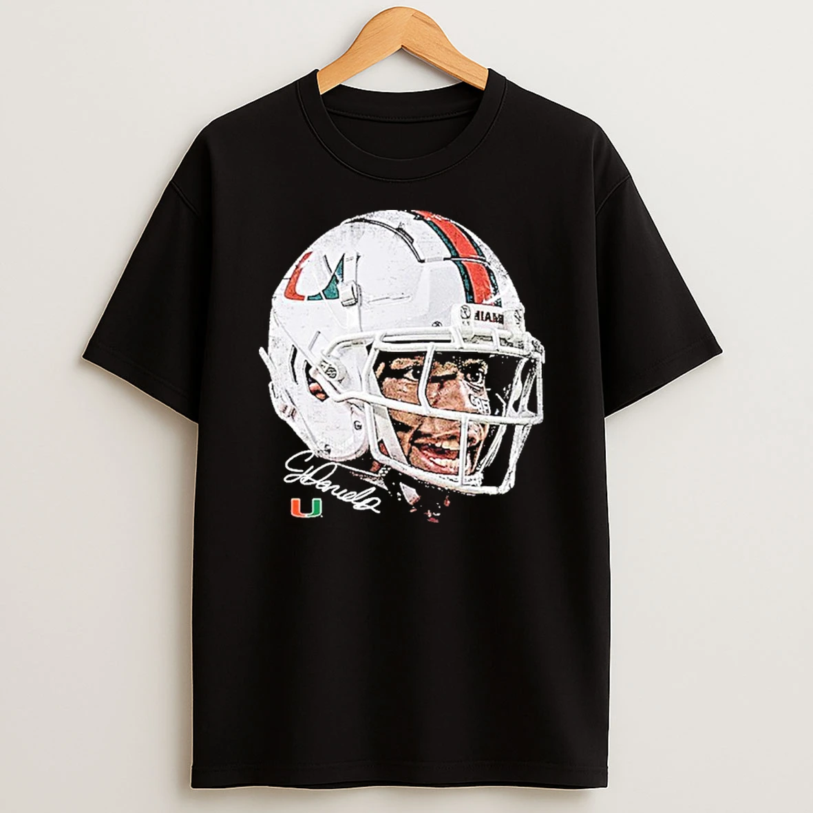 Cj Daniels Miami Hurricanes Game Face Tshirt Hoodie