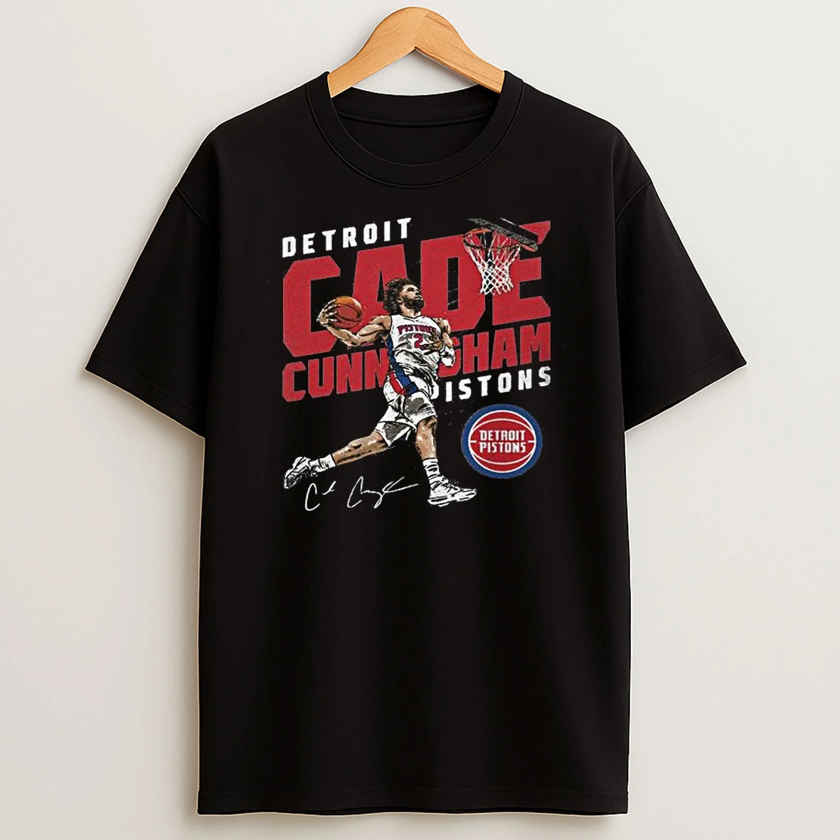 Cade Cunningham Detroit Pistons Slam Tshirt Hoodie