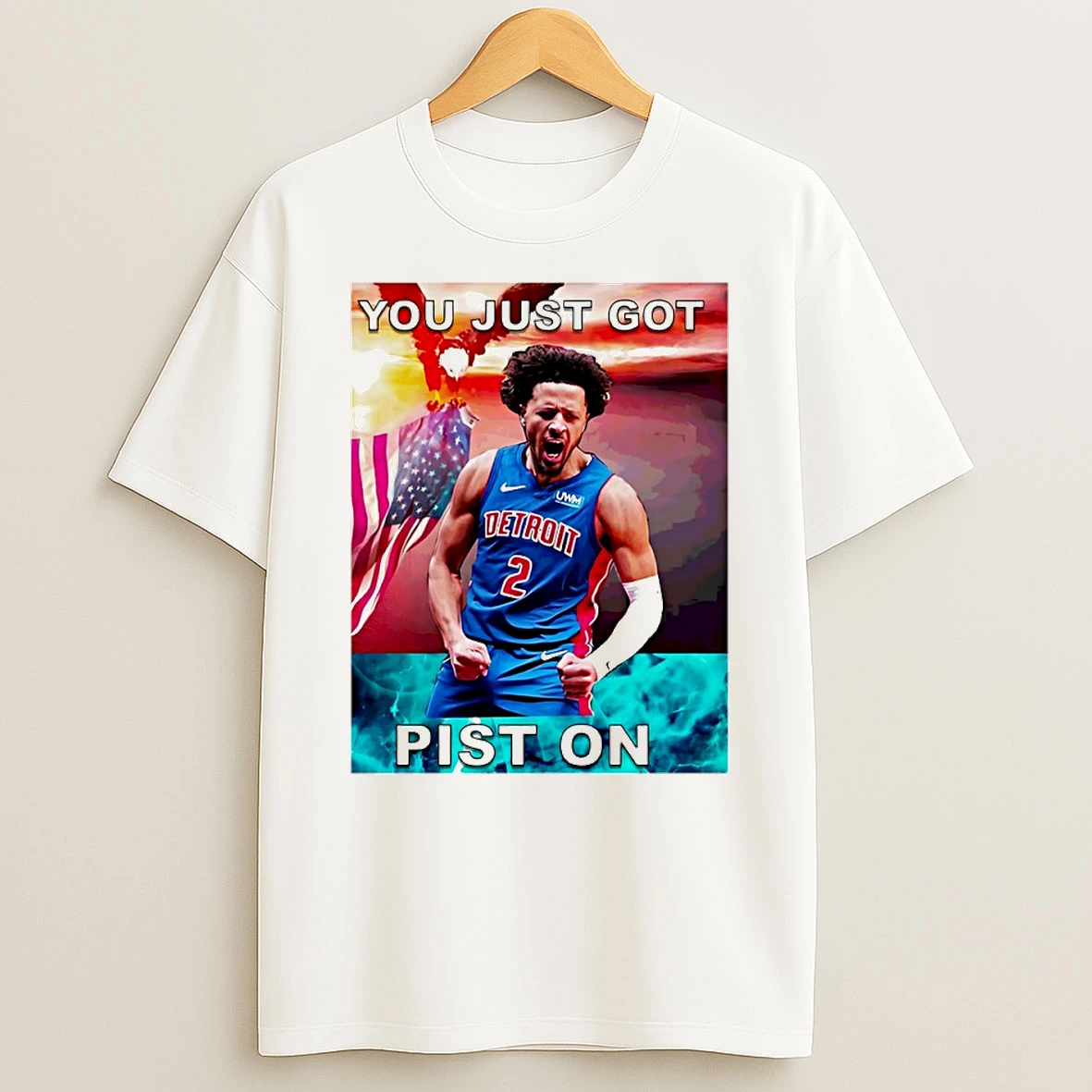 Cade Cunningham You Just Got Pist On Circle Tshirt Hoodie