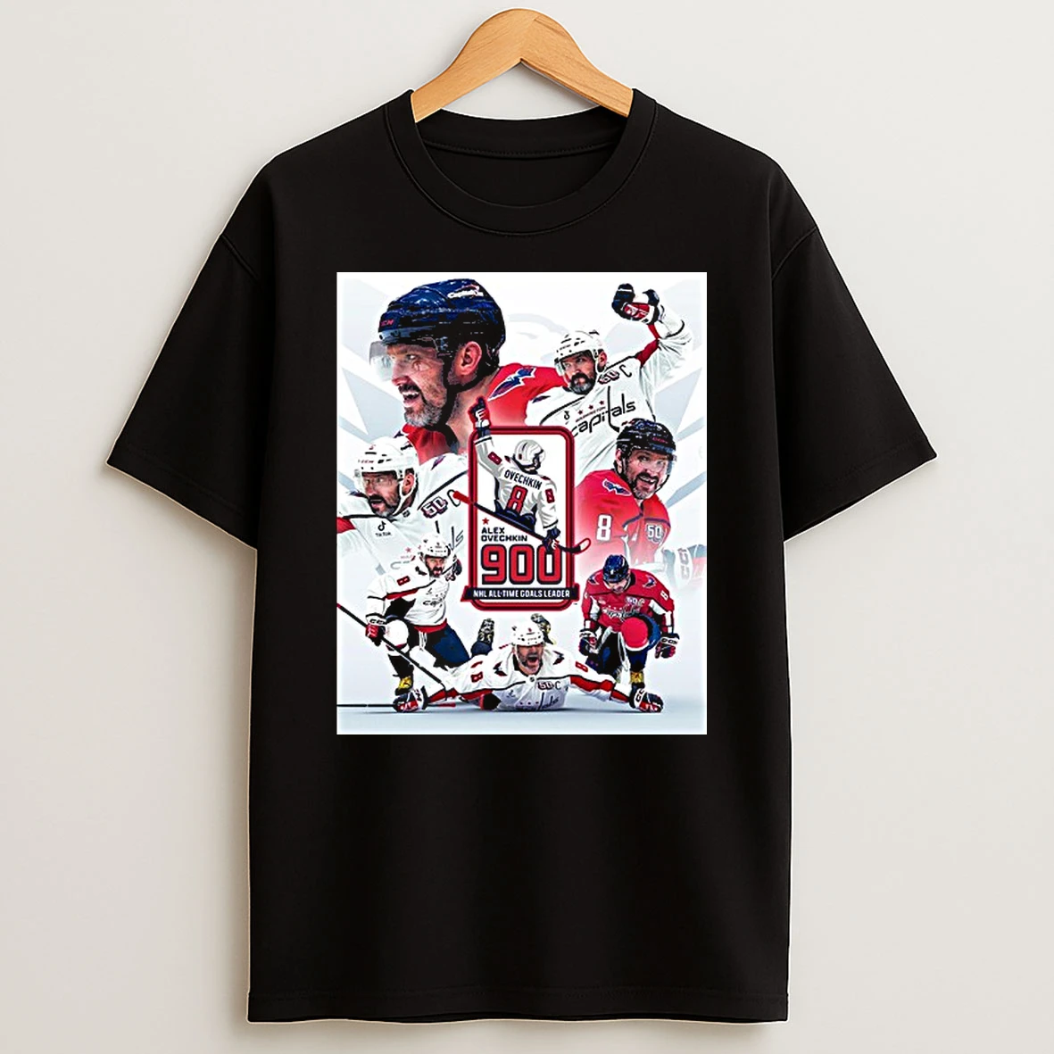 Capitals Alex Ovechkin 900 Nhl All Time Goals Leader Tshirt Hoodie