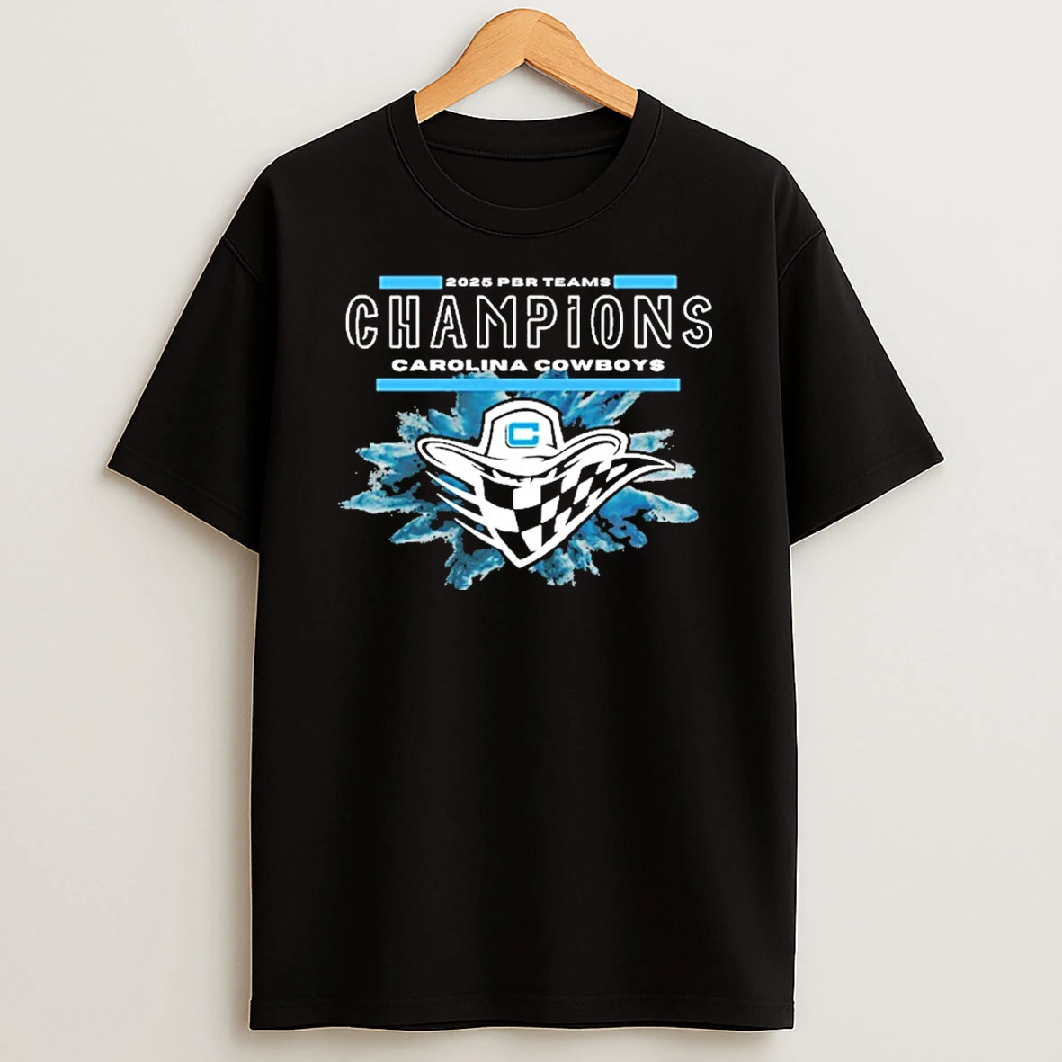 Carolina Cowboys 2025 Pbr Teams Champions Tshirt Hoodie