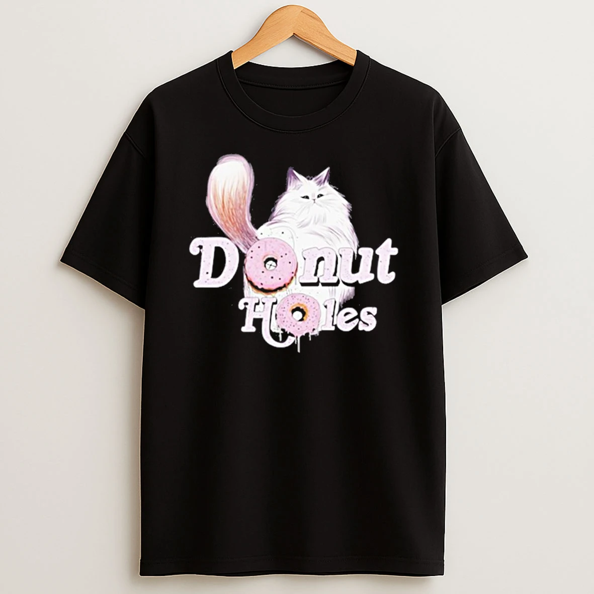 Cat Donut Holes Tshirt Hoodie