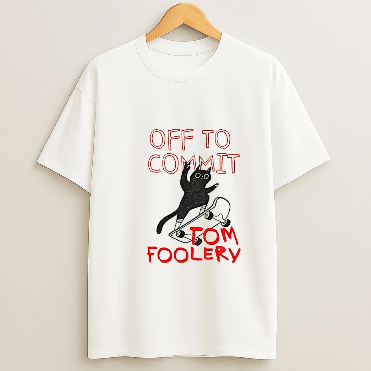 Cat Went To Do Bad Things Off To Commit Tomfoolery Tshirt Hoodie
