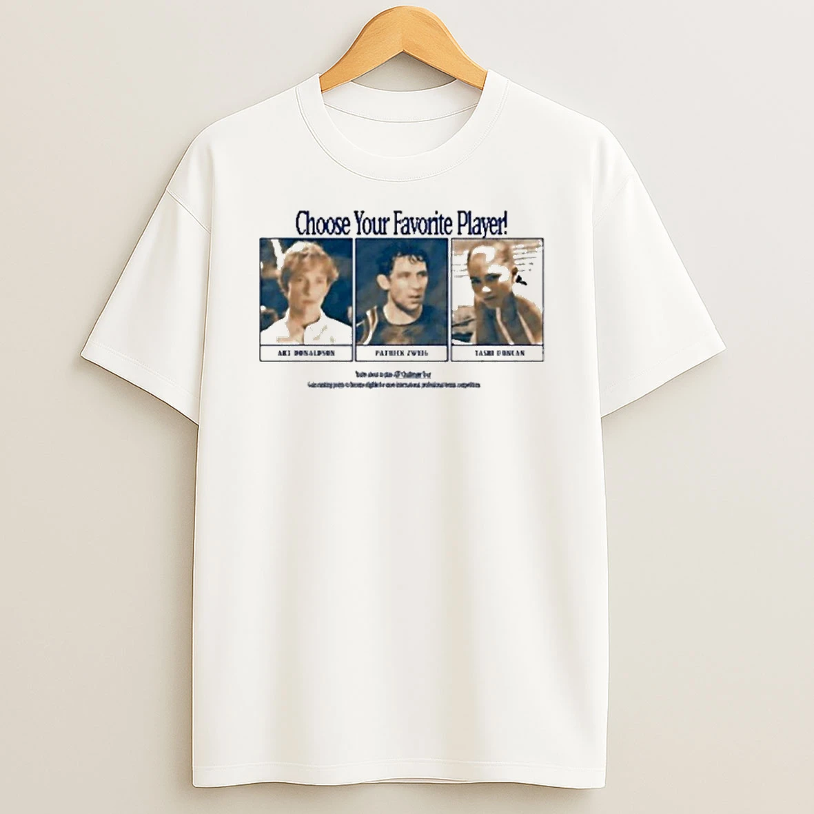 Challengers Choose Your Favorite Player Tshirt Hoodie