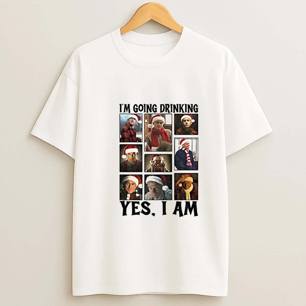 Charlie Hunnam Ed Gein Im Going Drinking Yes I Am Christmas 2025 Tshirt Hoodie