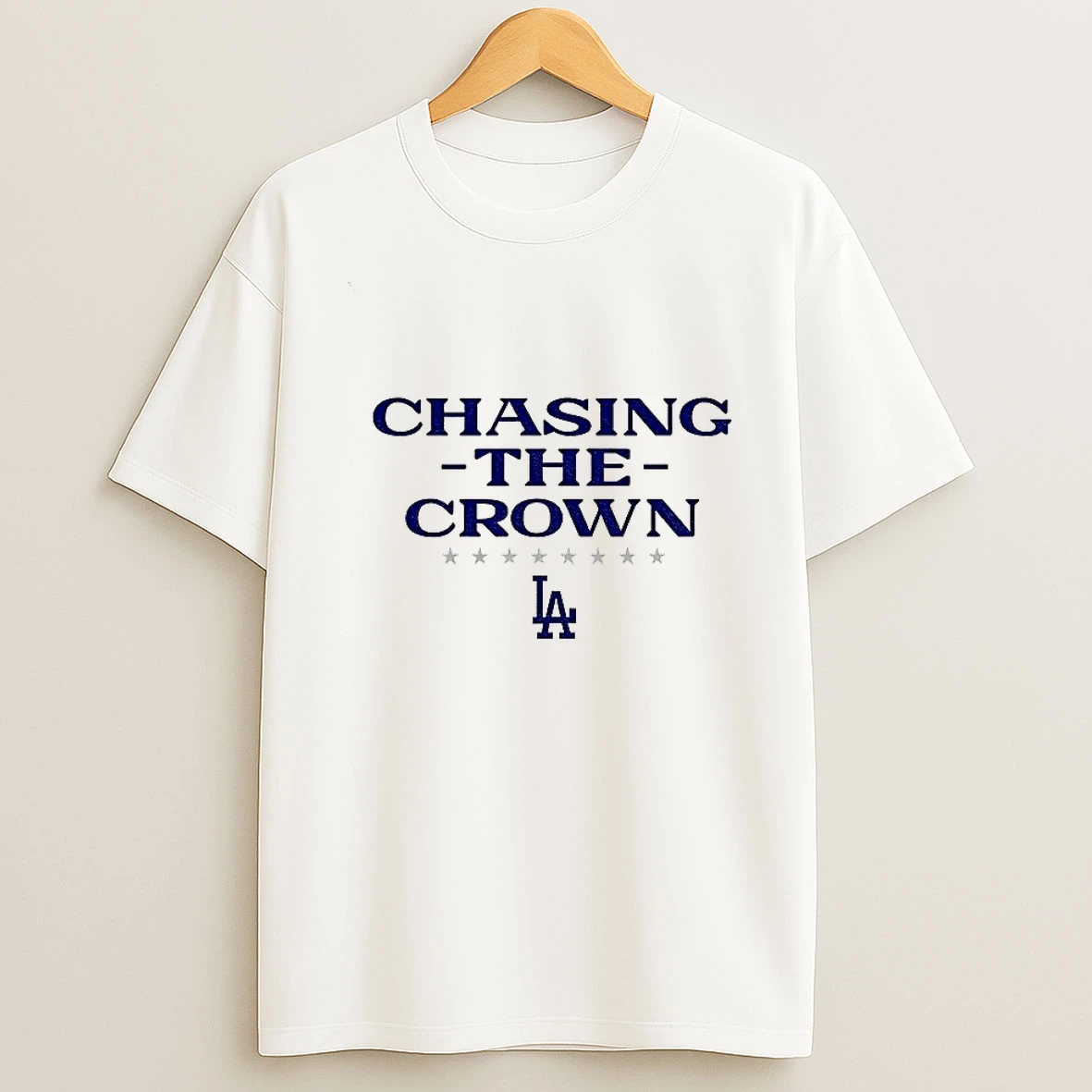 Chasing The Crown Los Angeles Dodgers Back 2 Back Champions Mlb World Series Tshirt Hoodie